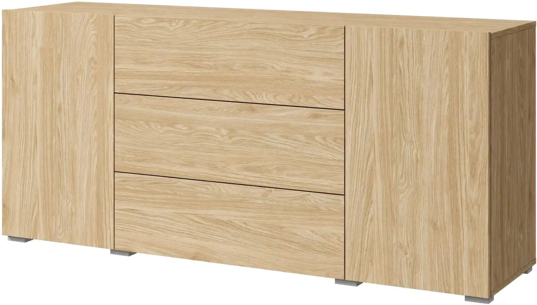 Höffner Sideboard   ¦ holzfarben ¦ Maße (cm): B: 150 H: 68