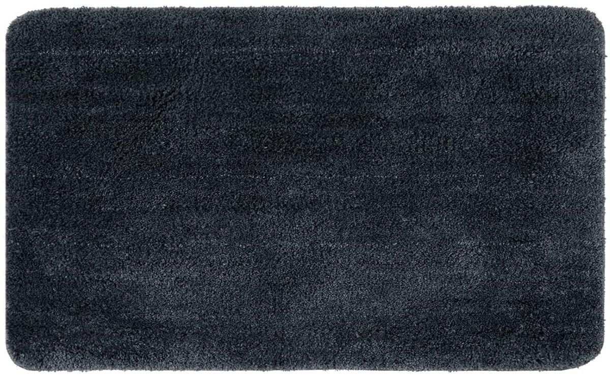 Zachte Microfiber Badmat met Antislip - Grijs - 1 stuk
