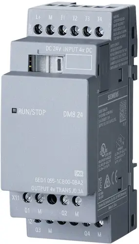 Siemens LOGO! DM8 24 0BA2 SPS-Erweiterungsmodul 24 V/DC