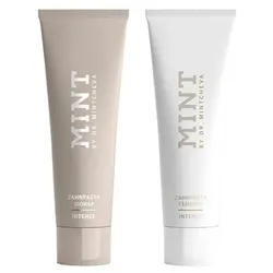 MINT Intense Zahnpasta-Set aus Fluorid Intense & BioHap Intense à 85ml