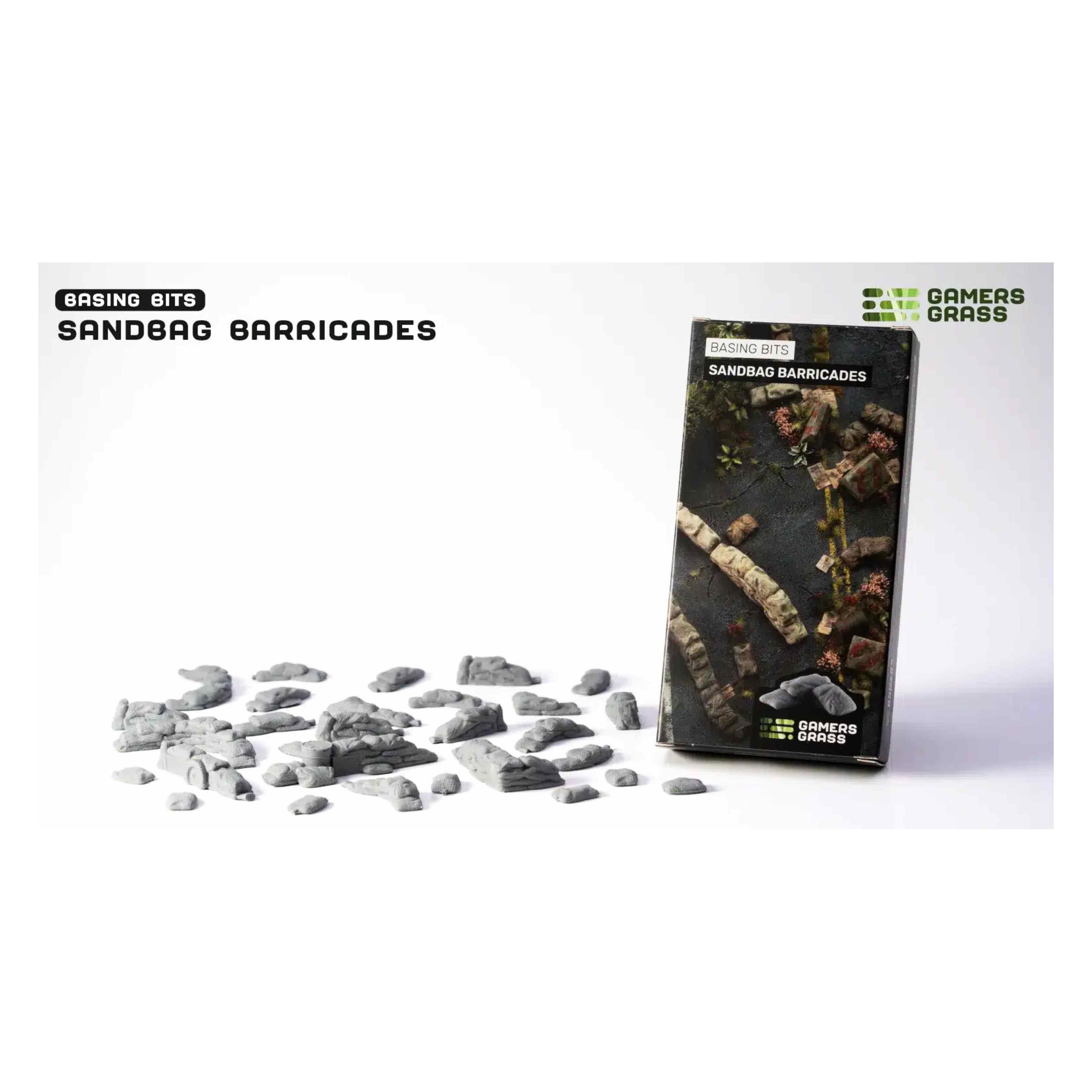 Gamers Grass Basing Bits - Sandbag Barricades (Kunststoff) (GGBBSB)
