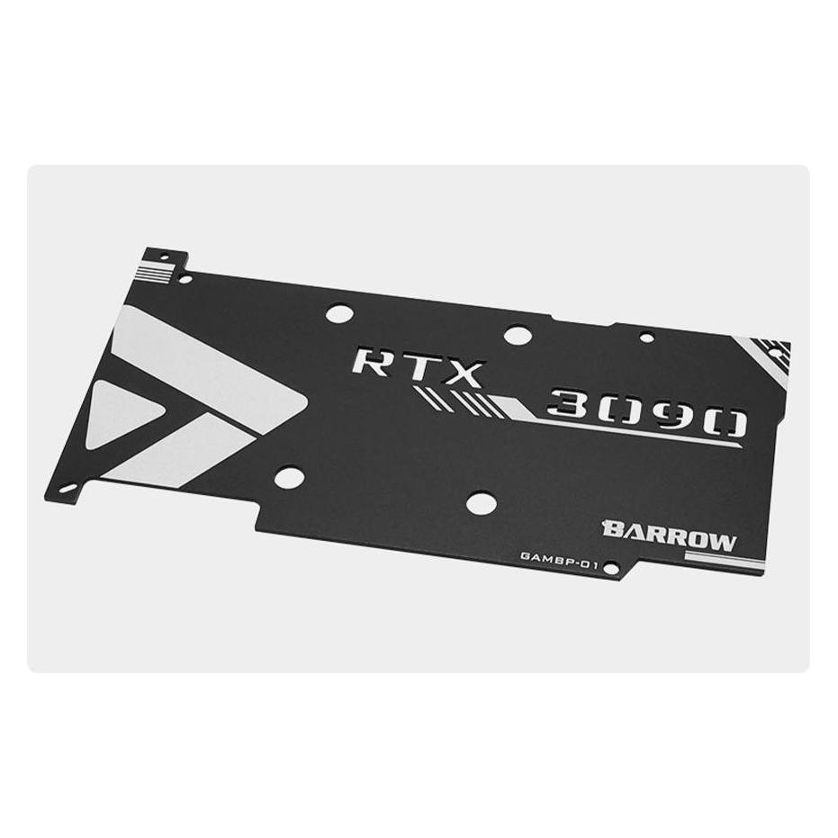 Barrow Backplate for GALAX/GAINWARD 3090 full coverage GPU Water Block - Black (GAMBP-01-B)