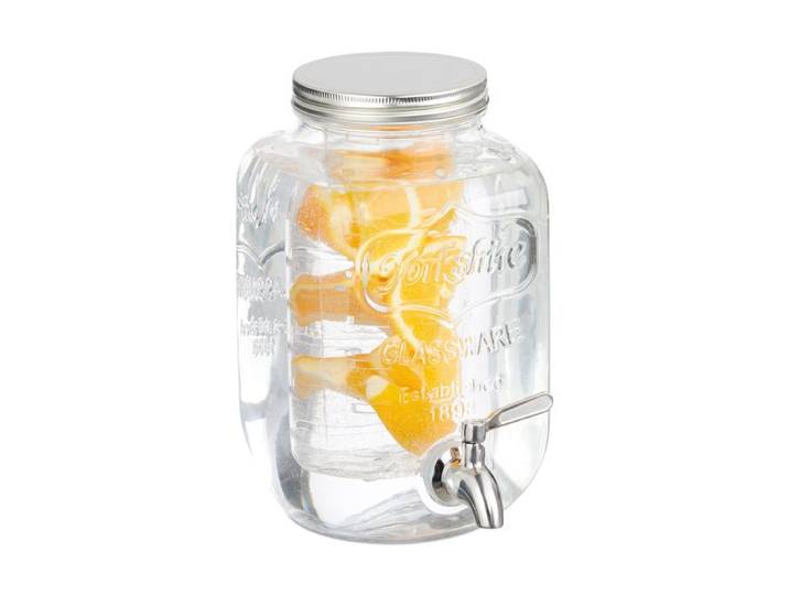 Relaxdays Drankdispenser met infuser 4 liter