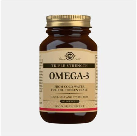 SOLGAR OMEGA 3 TRIPLA POTENCIA 100 CAPSULAS