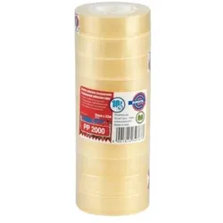 Eurocel, Klebeband, PP2000 33 m Transparent 8 Stück(e)