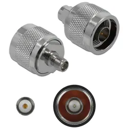 DELOCK Adapter N Stecker zu SMA Buchse 10 GHz