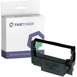 Kompatibel für Epson ERC 34 (C43S015245 / ERC-38-BR) Farbband Schwarz/Rot