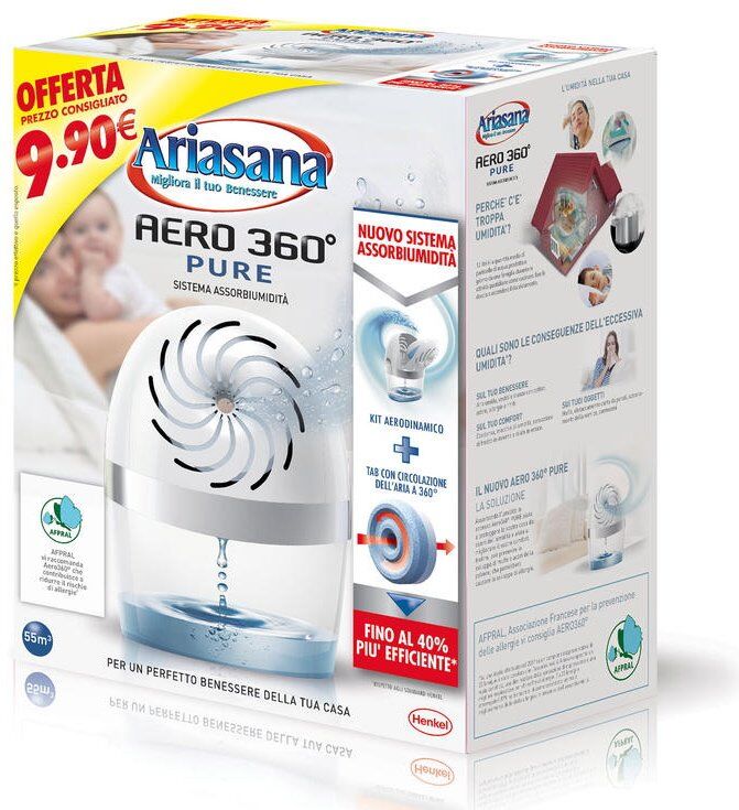 Assorbiumidità Ariasana 1891169 AERO 360 Pure