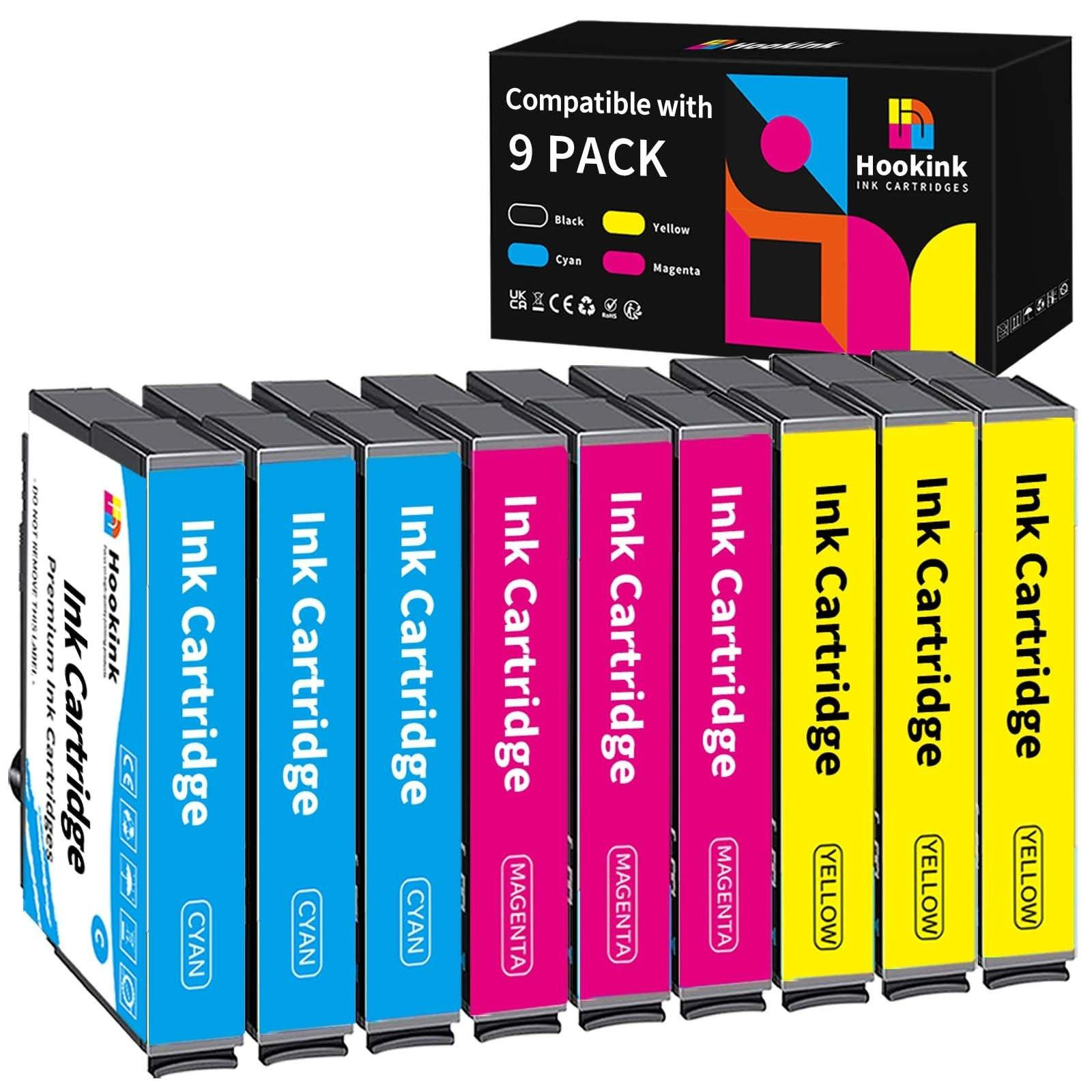 6 Stuks Inktcartridges Compatibel met Epson 604XL - Meerkleurig