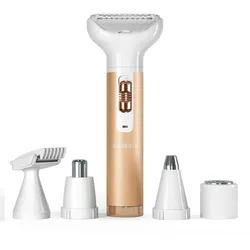 AILORIA Rasierer mit verschiedenen Aufsätzen USB EVAPORE PRO SET