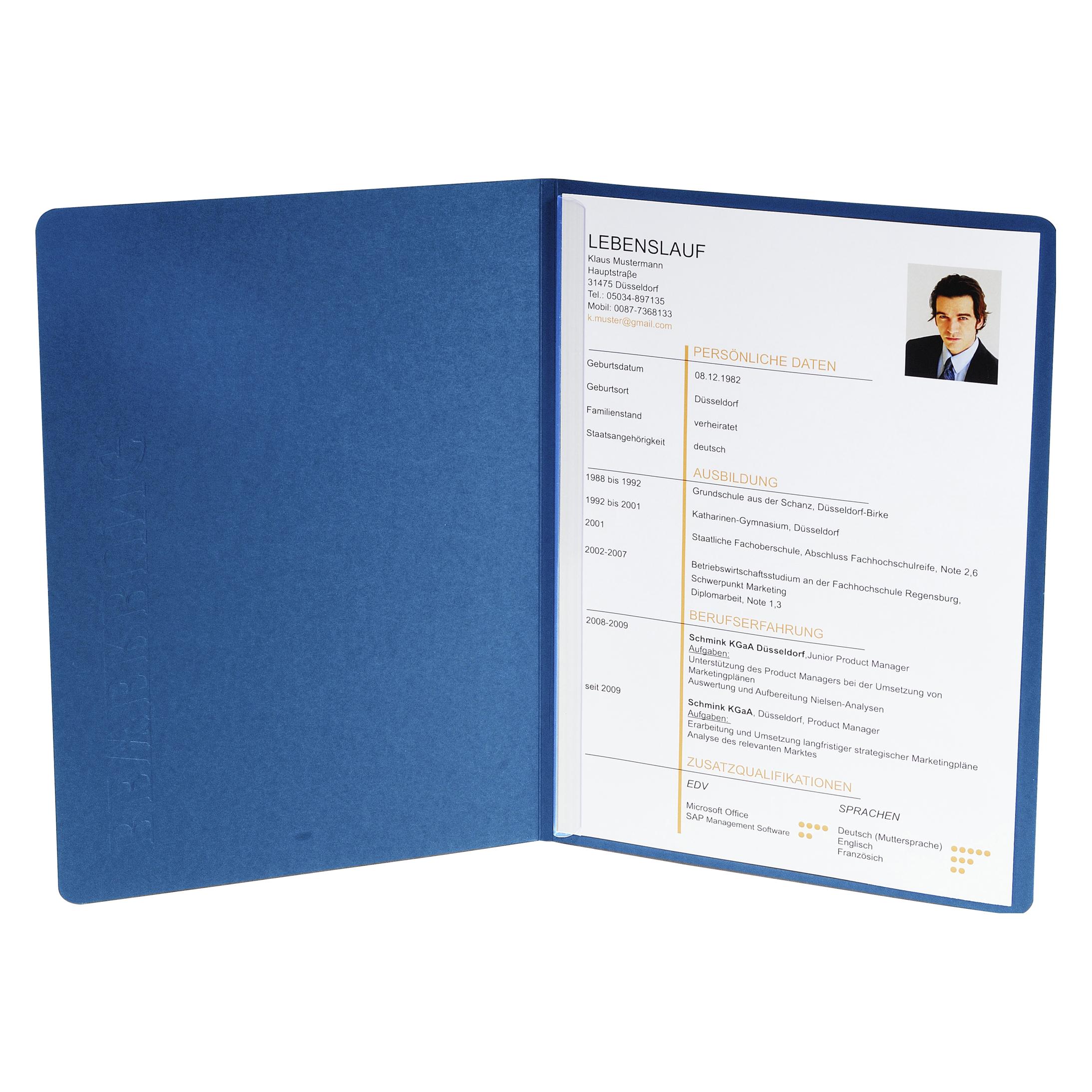 Exacompta Bewerbungsmappen (A4) (49102B)