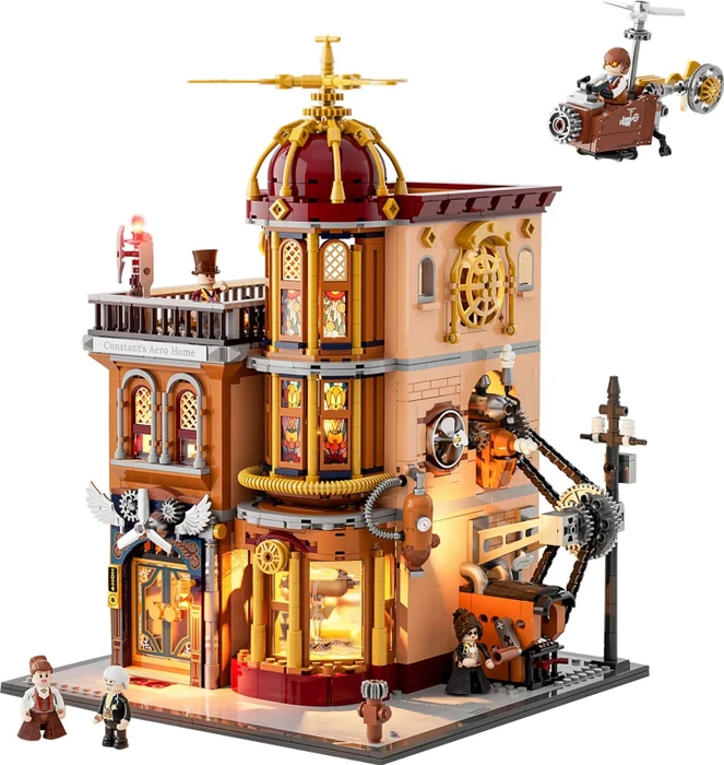 Lumibricks Steampunk-Flugclub