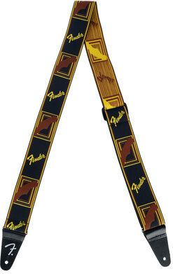 "Fender Weighless 2"" Mono Strap BYB Noir"