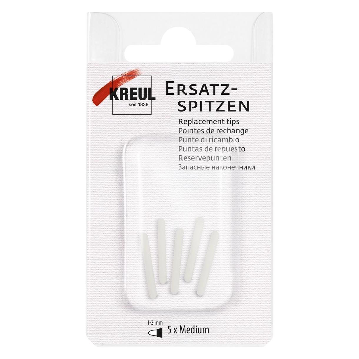 Kreul Ersatz-Spitzen fr TRITON Acrylic Marker, medium (5x) (17982)