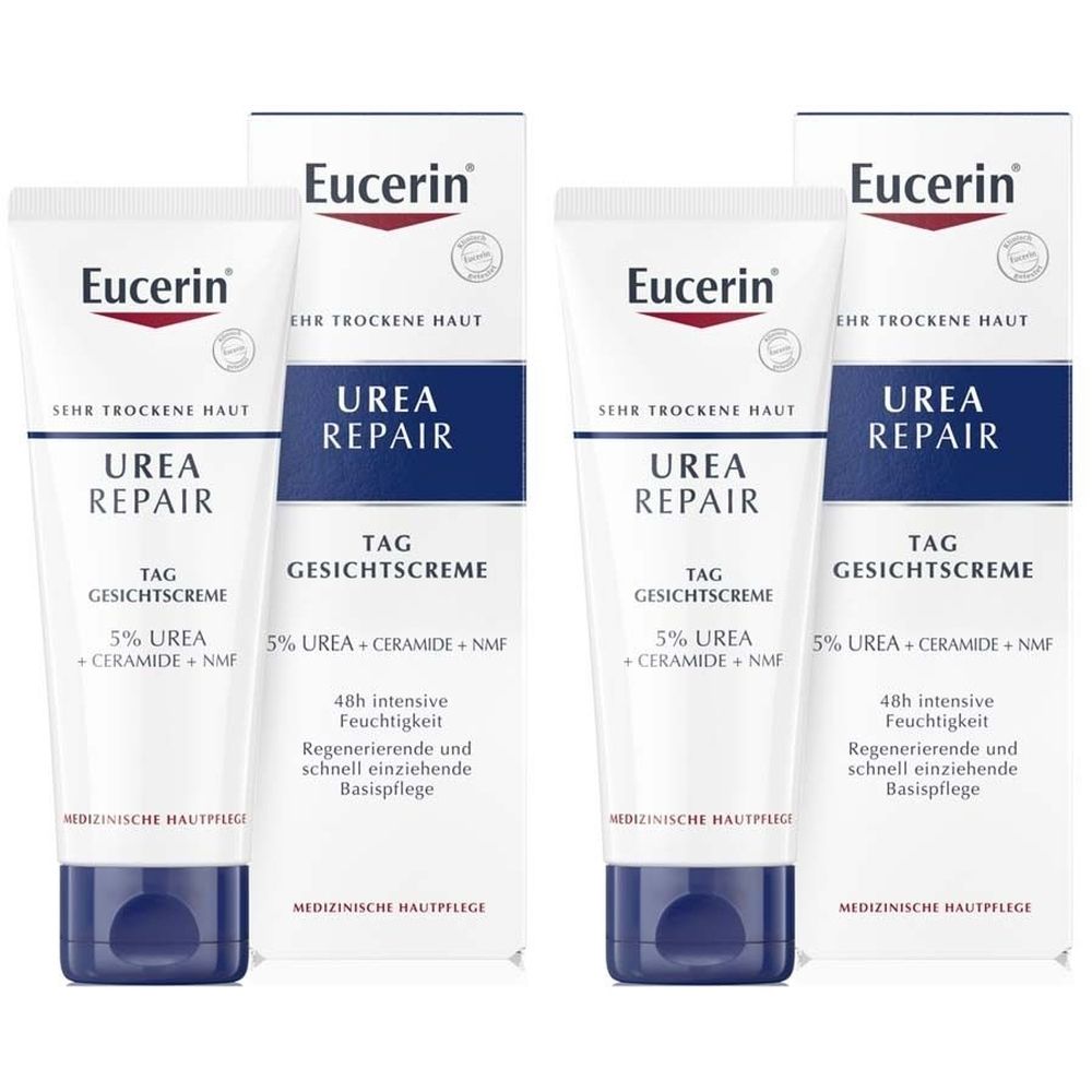 Eucerin UreaRepair Tag Gesichtscreme x2 2x50 ml Tagescreme