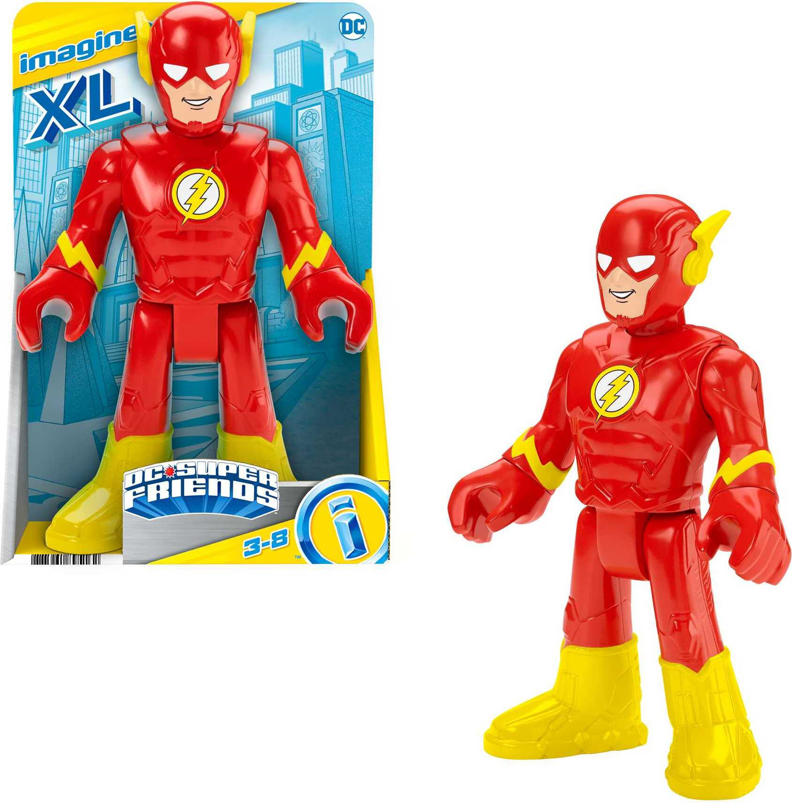 Imaginext DC Super Friends: The Flash extra groot figuur
