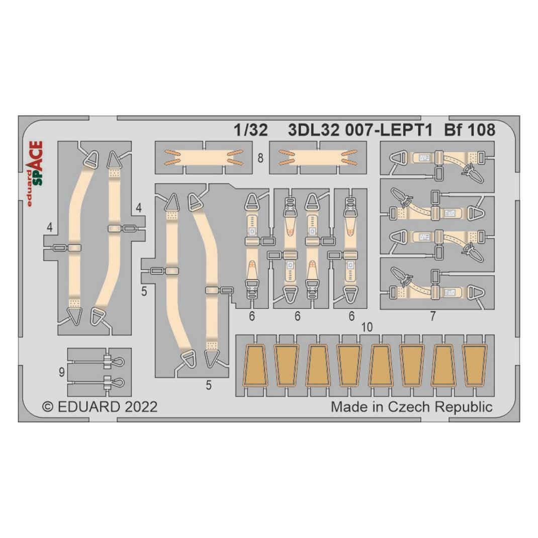 Eduard Bf 108 SPACE 1/32 (3DL32007)