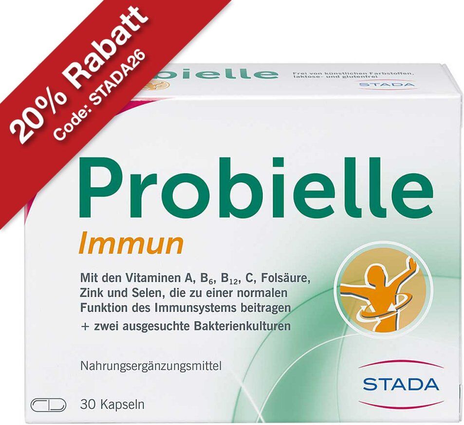 Probielle Immun Probiotika zur Unterstützung des Immunsystems 30stk