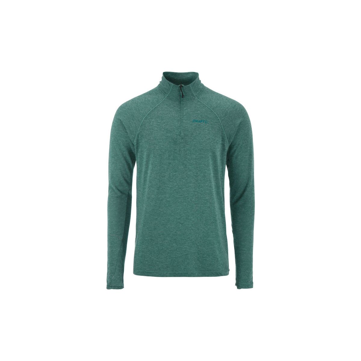 Craft Wool Long Sleeve Tee Men peridot/melange (667M) M 1915137-667M-5