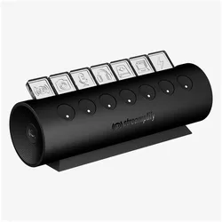 Streamplify Hub Ctrl 7 Slot (USB-A, 7 Ports), Dockingstation + USB Hub, Schwarz