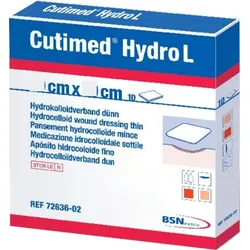CUTIMED Hydro L Hydrokolloidverb.dünn 7,5x7,5 cm 10 St