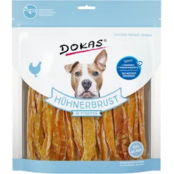 DOKAS Hühnerbrust in Streifen Hundesnack 500 Gramm