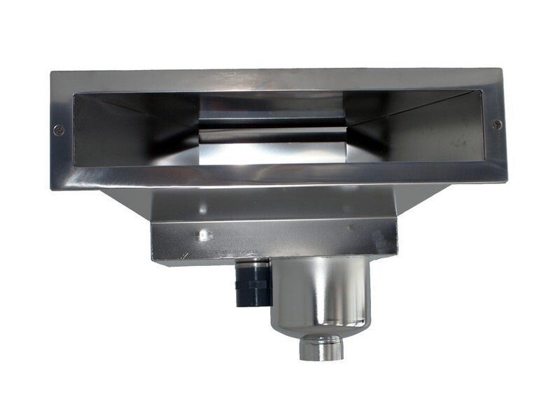 Oberflächenabsauger Typ B 500 Slim Skimmer aus AISI 316