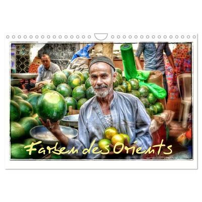 Farben des Orients (Wandkalender 2027 DIN A4 quer), CALVENDO Monatskalender