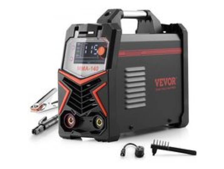 VEVOR WIG-Schweißgerät, 4-in-1-Schweißer (großes LED-Display) – DC-Puls-WIG/DC-Puls-MMA/Lift-WIG/MMA (Stick), Elektroschweißgerät mit synergischer Steuerung, IGBT-Wechselrichter, Heißstart