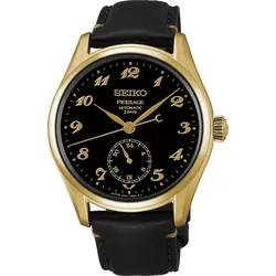 Seiko Presage Classic Series Craftmanship Emaille Automatik Urushi Laurel" HCC006J1" - Urushi-Lack,schwarz - 39,60mm