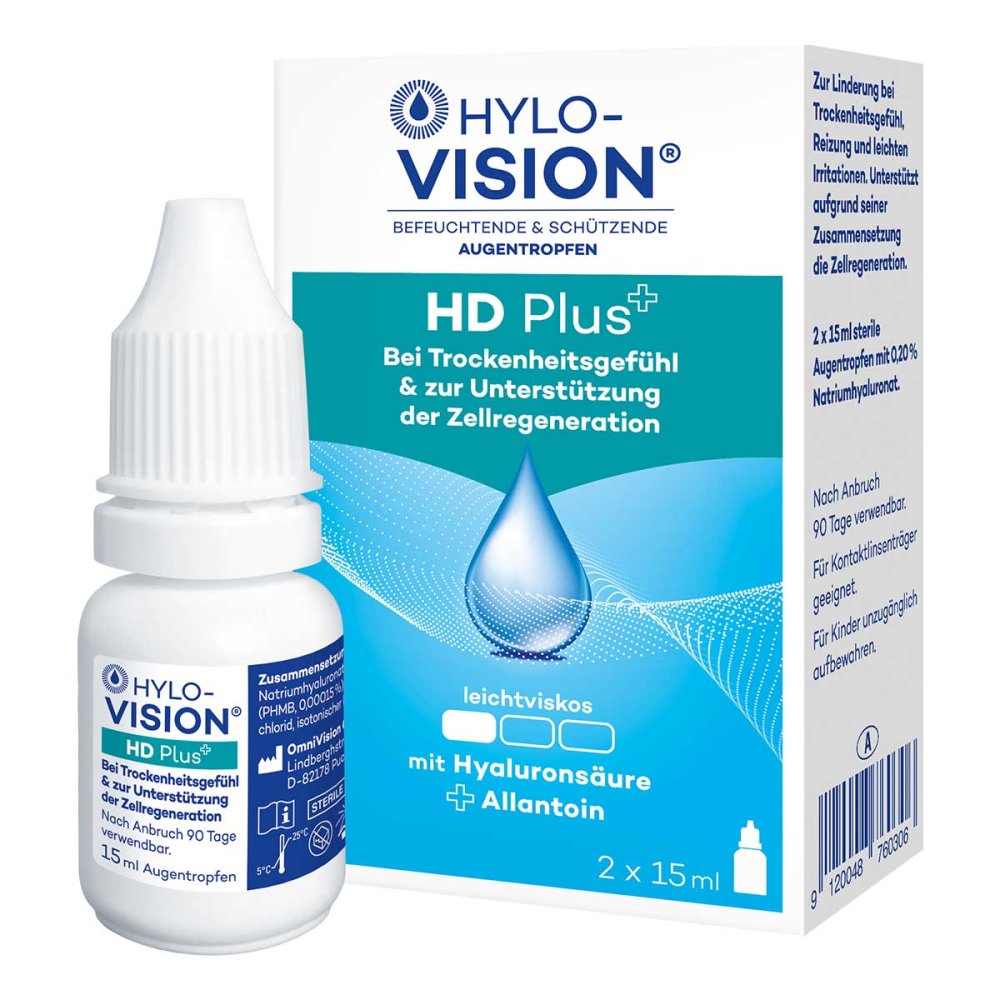 OmniVision GmbH Hylo-Vision Hd Plus Augentropfen 00660475
