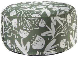 IH Casa Decor Outdoor Inflatable Pouf Charm Moss Green