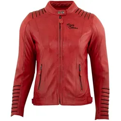 Rusty Stitches Amanda Damen Motorrad Lederjacke