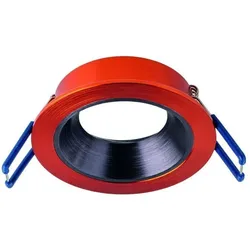 Rutec ALU15211 Einbauring MixMi, schwenkb.,ru, Aluminium zinnober/schiefer