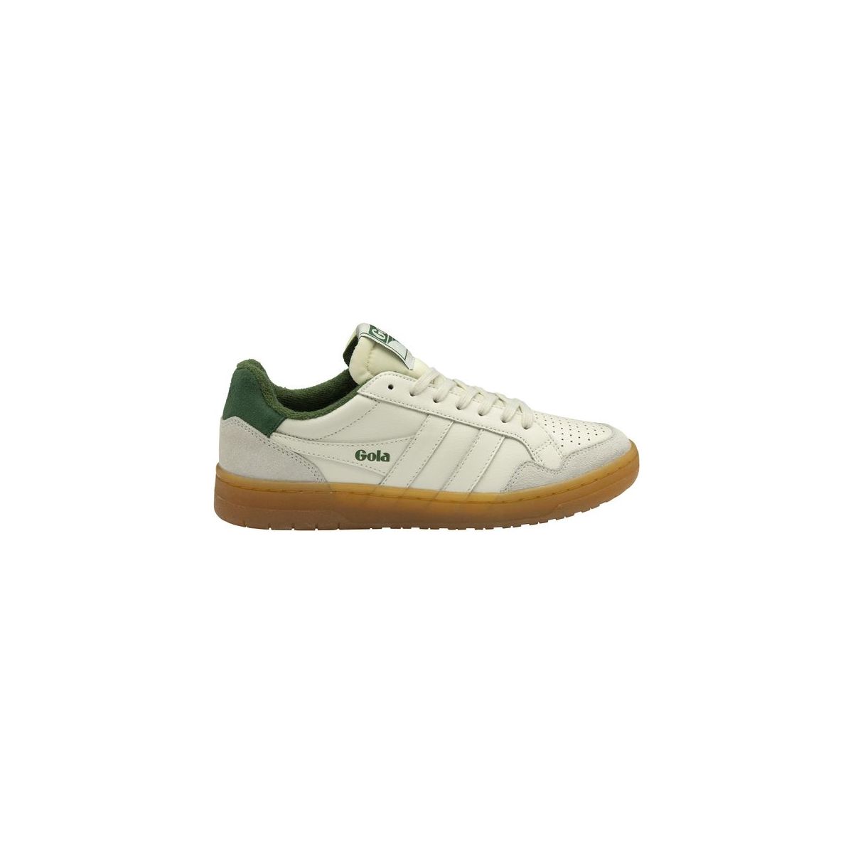 Gola Eagle '86 Sneaker Women off white/evergreen/gum (AN) 5 CLB572-AN-5-offwhiteevergreengum
