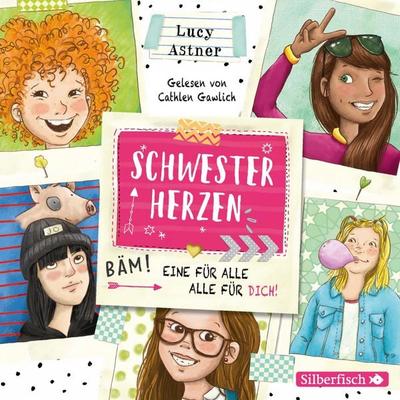 Schwesterherzen 1: Eine für alle, alle für DICH! - Lucy Astner, Audio, 9783844919608