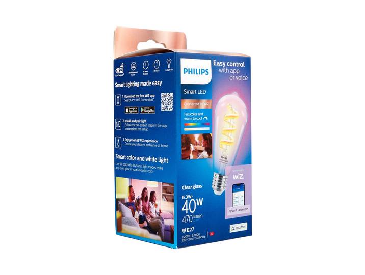 Philips St64 E27 Tunable White & Color 40W Einzelpack