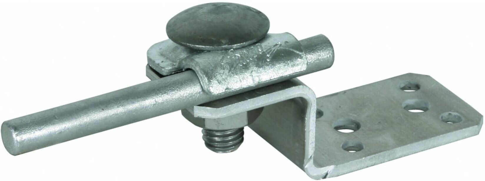 Dehn & Söhne DEHN ALZFKB610STTZ Anschlusslasche Z-Form Al Rd6-10, aus Aluminium , 377100)
