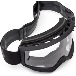 Fox, Herren, Sportbrille, MTB Main Goggle (Black, Cranberry Matt, Schwarz), Grau, Schwarz
