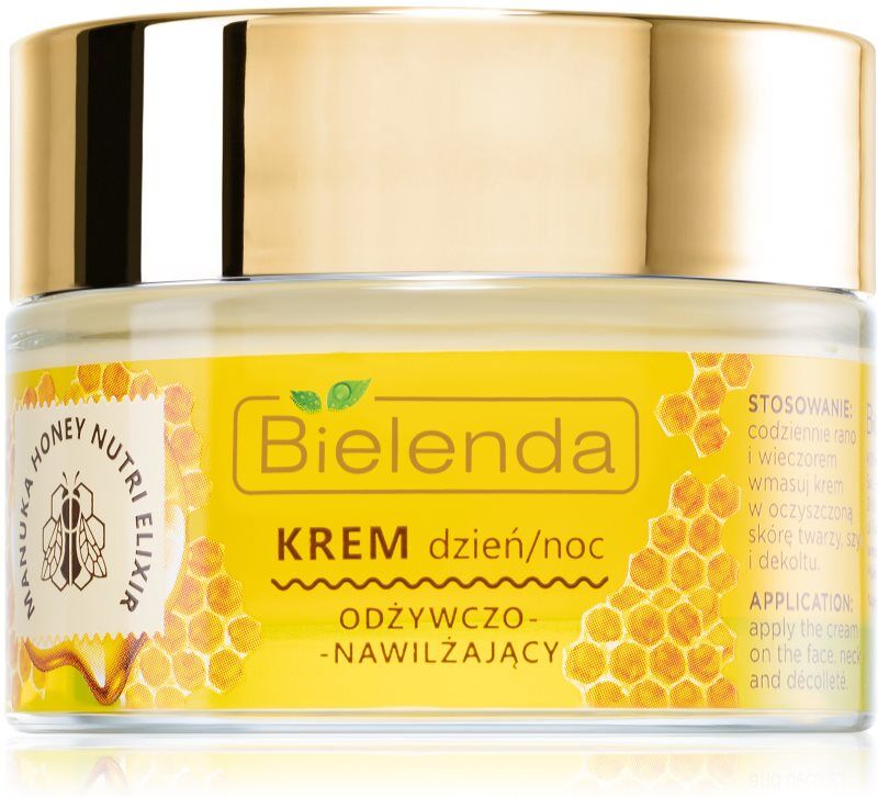Bielenda Manuka Honey nährende Crem mit feuchtigkeitsspendender Wirkung 50 ml