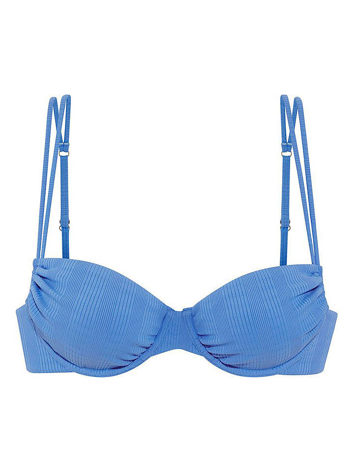 Copenhagen Studios Bikini-Oberteil in Blau - 42C-Cup