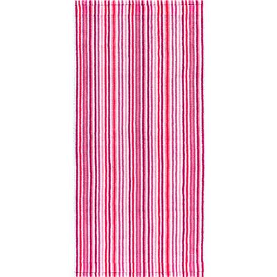Handtücher EGERIA "Combi Stripes", rosa, B:50cm L:100cm, Walkfrottee, Obermaterial: 100% Baumwolle, Handtücher, mit feinen Streifen, 100% Baumwolle