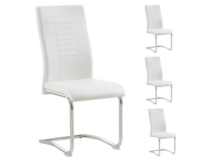 ESSZIMMERSTUHL LOANO 4er-Set weiß