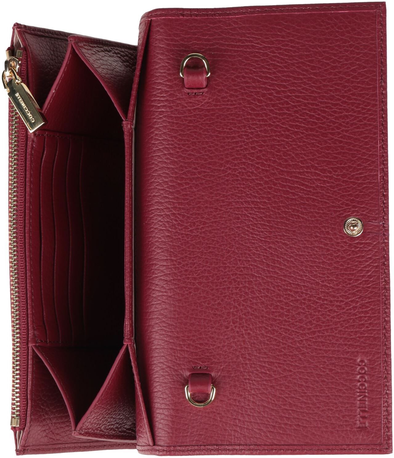 Coccinelle Cartera con bandolera Mujer Ciruela -- Mujer