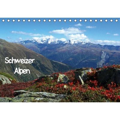 Schweizer Alpen (Tischkalender immerwährend DIN A5 quer)