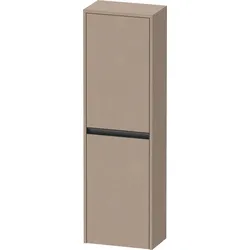 Duravit Ketho.2 Halbhochschrank, Anschlag rechts, 1320x400x240mm, K21319R75750000, Farbe: Leinen Matt Dekor
