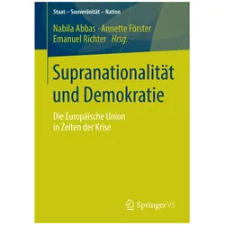 Supranationalität und Demokratie, Fachbücher von Emanuel Richter, Annette Förster