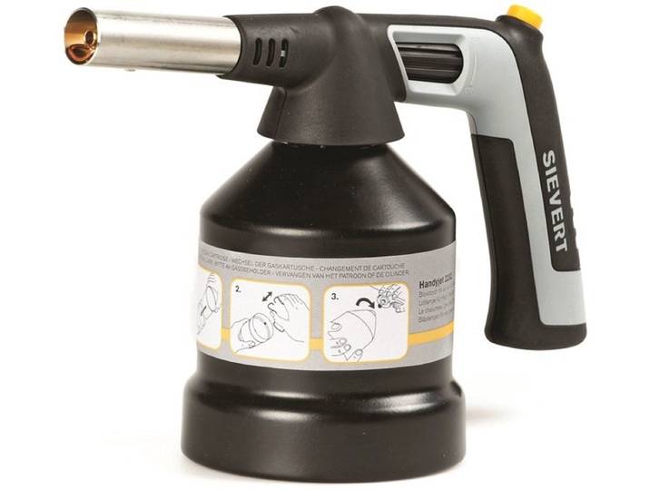 Sievert Handyjet 2283 - Multifunctionele brander - 1000 W - Piëzo-aansteking