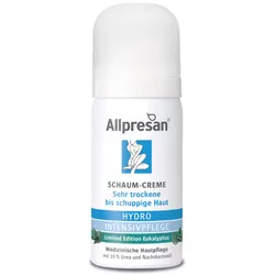 Allpresan KÖRPER Schaum-Creme mit Eukalyptus-Extrakt und Urea 35ml - Reisegröße