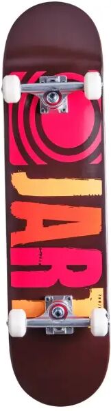Jart Skateboards Skateboard Komplettboard Jart Classic (7.87" - Braun/Orange/Rot)